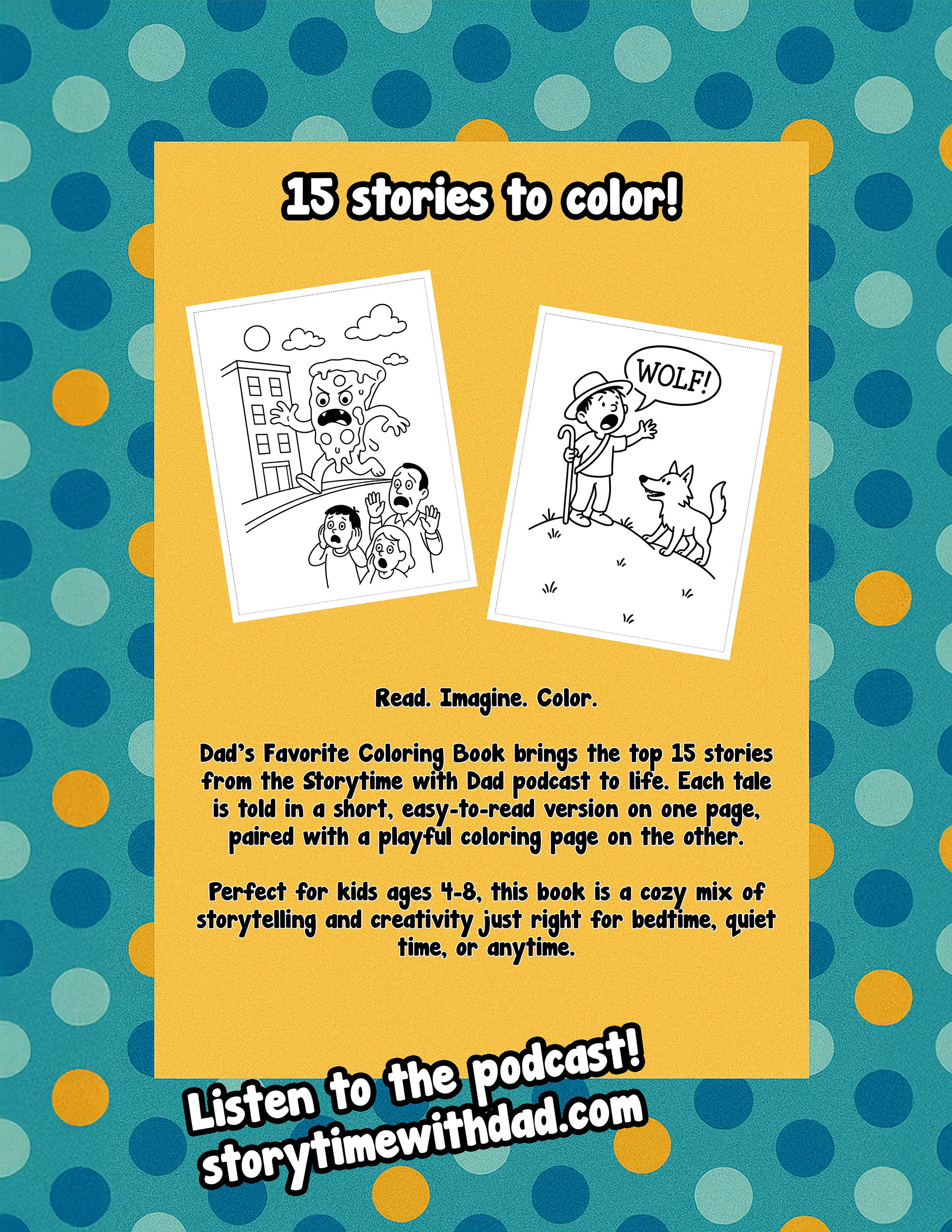 Dad's Favorite Coloring Book - Signed Copy