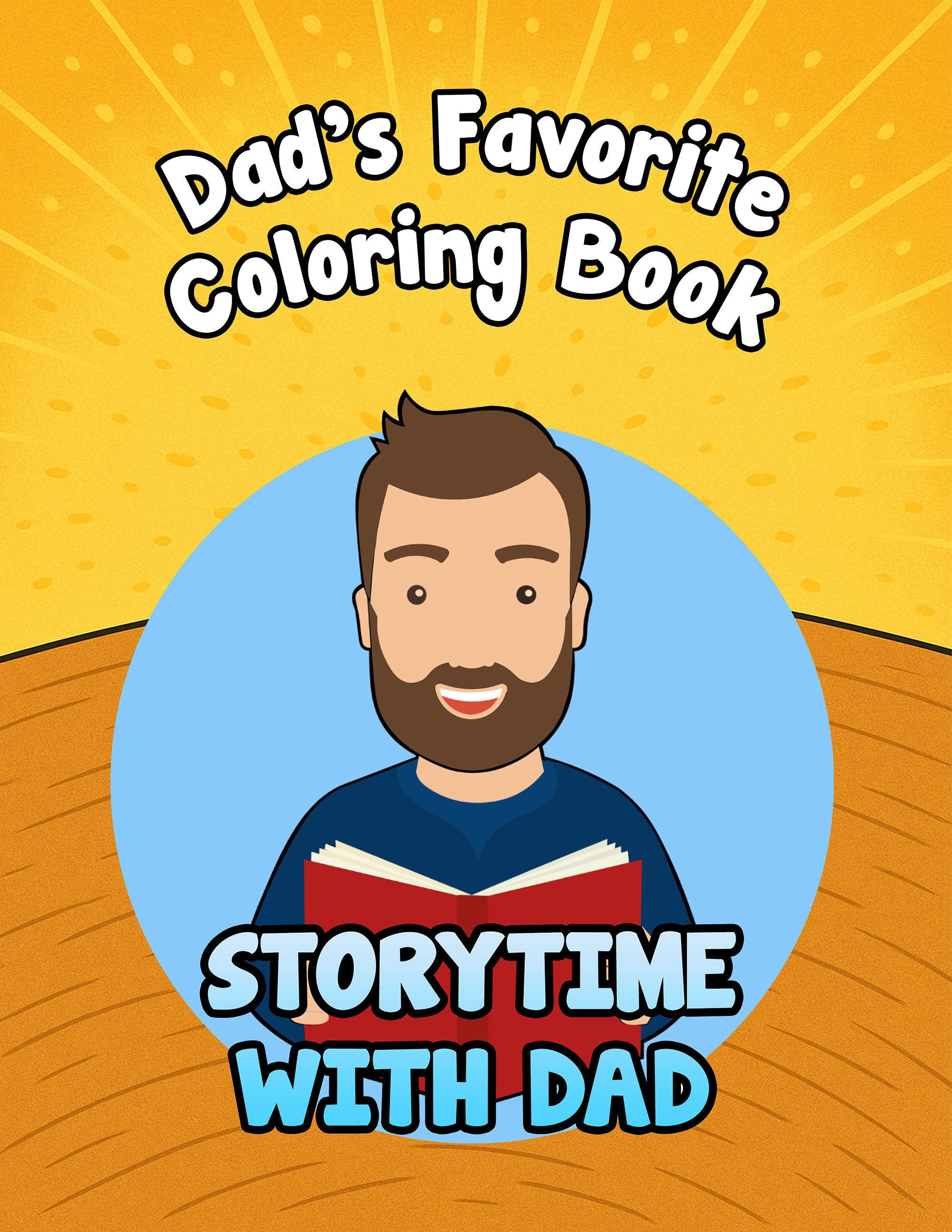Dad's Favorite Coloring Book - Signed Copy